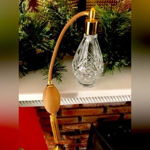 Vintage French Crystal perfume bottle